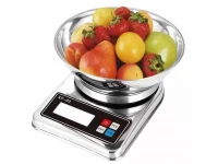 Verk 17143 Kuchynská váha 0,1 g - 5 kg digitálna, strieborná