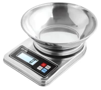 Verk 17143 Kuchynská váha 0,1 g - 5 kg digitálna, strieborná