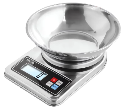 Verk 17143 Kuchynská váha 0,1 g - 5 kg digitálna, strieborná