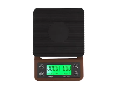 Verk 17136 Digitální kuchyňská váha 5 kg, hnědá