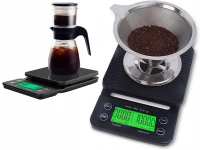Verk 17136 Digitální kuchyňská váha 5 kg, černá
