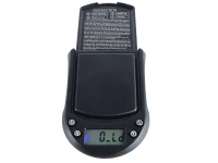 Verk 17147 Vrecková digitálna váha 500g/0,1g, čierna