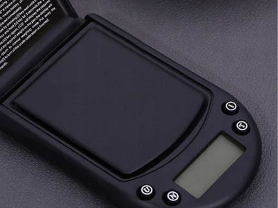 Verk 17147 Vrecková digitálna váha 500g/0,1g, čierna