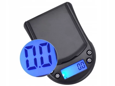 Verk 17147 Vrecková digitálna váha 500g/0,1g, čierna