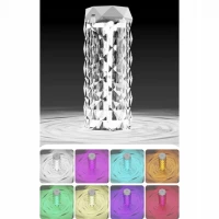 Ruhhy 24625 Zvlhčovač vzduchu, krištáľová lampa, RGB, 400 ml