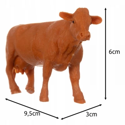 Kruzzel 24854 Sada hospodářských zvířat 12 ks