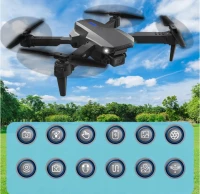 AFF 4348 Dron E88 PRO, 4K 1080P, Wifi, FPV, 200 m