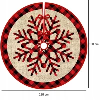 Verk 26188 Deka pod vianočný stromček 120 cm, béžová, vz.3
