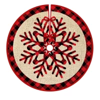 Verk 26188 Deka pod vánoční stromeček 120 cm, sněhulák, vz.4