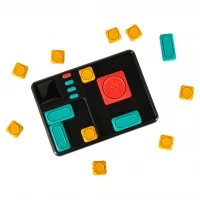 KIK KX3370 Magnetické posuvné puzzle - 500 úrovní zábavy 