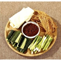 Ruhhy 24290 Bambusová doska na podávanie občerstvenia