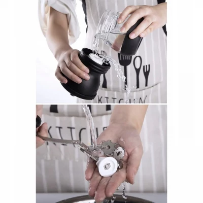 Ruhhy 24343 Ručný mlynček na kávu čierny