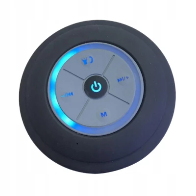 Verk 06334 Voděodolný mini bluetooth reproduktor s přísavkou, modrý