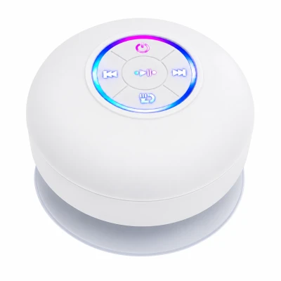 Verk 06334 Voděodolný mini bluetooth reproduktor s přísavkou, bílý