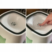 Purlov 24342 Miska na vodu pre psov 1,5 l biela + cestovná miska