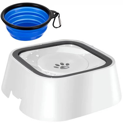 Purlov 24342 Miska na vodu pre psov 1,5 l biela + cestovná miska