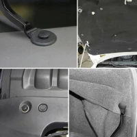 Verk 10125 Sada plastových příchytek autočalounění 620 ks