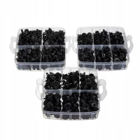 Verk 10125 Sada plastových příchytek autočalounění 620 ks