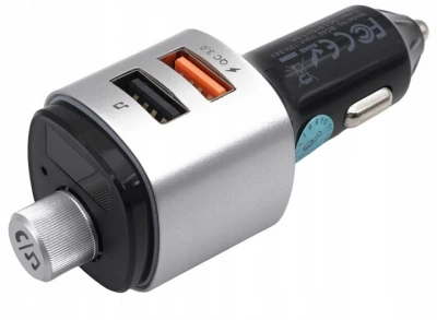 Verk 10140 Transmitter FM, Bluetooth BC42, 5.0, QC3.0 