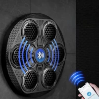 Verk 14590 Elektronický boxovací nástěnný terč s rukavicemi, Bluetooth černý