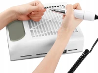 Verk 27364 Odsávačka prachu na nehty 80 W, bílá