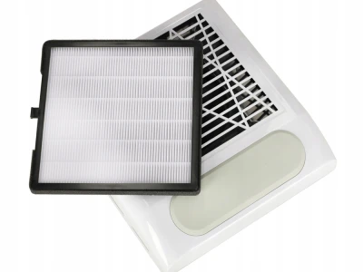 Verk 27364 Odsávačka prachu na nehty 80 W, bílá