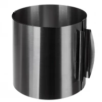 Ruhhy 24618 Nastavitelná forma na dort kulatá, nerez, 16 - 30 cm, výška 15 cm