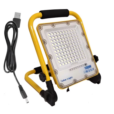 Pronett XJ5247 Dobíjací LED reflektor IP66, 100W, 6500 K