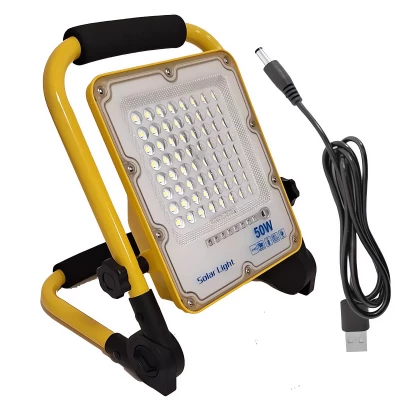 Pronett XJ5246 Dobíjací LED reflektor IP66, 50W, 6500 K