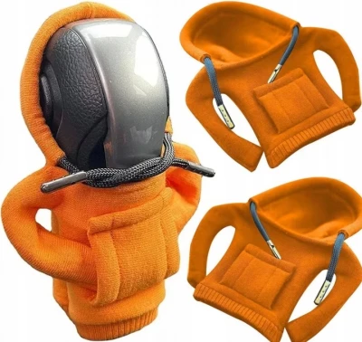 Pronett XJ5324 Kryt řadicí páky ve tvaru mikiny, černá