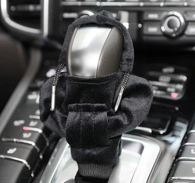 Pronett XJ5324 Kryt řadicí páky ve tvaru mikiny, černá