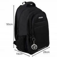 Kruzzel 24525 Školní batoh 30 L, černá