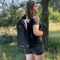 Kruzzel 24525 Školní batoh 30 L, černá