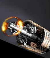 Gordon G273 Hoverboard, Bluetooth, 100 kg, 350 W, Ice Fire