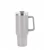 Gordon G870 Termohrnček s uchom a slamkou, nerez, 1200 ml, svetlo šedá