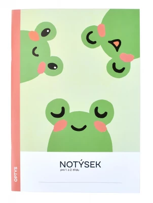 OPTYS Notýsek pro 1. a 2. třídu, sešit A5, 32 str.