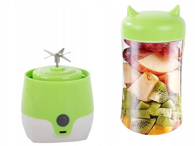 Verk 07267 Přenosný smoothie mixér 380 ml zelený