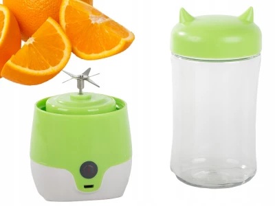 Verk 07267 Přenosný smoothie mixér 380 ml zelený