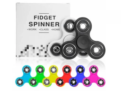 Antistresový Fidget Spinner 7cm - oranžový
