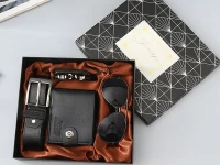 Gordon G918 Elegantní dárková sada pro muže, černá, 4 ks
