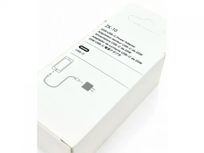 GGV ZK-10 Nabíjecí adaptér USB C, 25 W, bílá