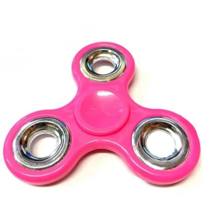 Antistresový Fidget Spinner 7cm - ružový II