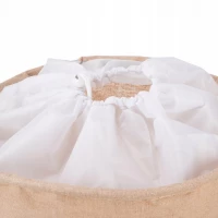 Kruzzel 24727 Koš na hračky 35 l s potiskem, béžová 