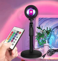 Verk 24571 RGB Lamp Sunset Sunset s diaľkovým ovládaním