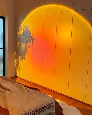 Verk 24571 RGB Lamp Sunset Sunset s diaľkovým ovládaním