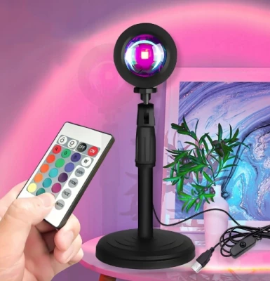 Verk 24571 RGB Lamp Sunset Sunset s diaľkovým ovládaním