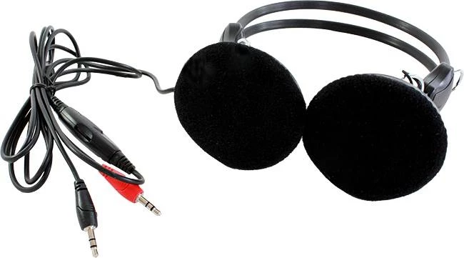 APT Slúchadlá s mikrofónom ZS44 čierna