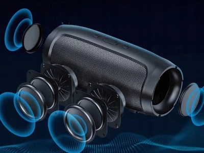 Verk 06335 Bezdrôtový bluetooth reproduktor čierny
