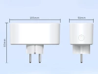 Verk 06343 Inteligentná zásuvka WiFi Dual Smart, biela