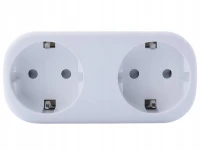 Verk 06343 Inteligentná zásuvka WiFi Dual Smart, biela